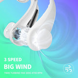 Portable Bladeless Hanging Rechargeable Neck Fan