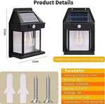 Solar Outdoor Wall Light (Pack Of 2)