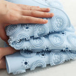 Anti-Slip Bathroom Mat With Foot Scrubber